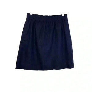 J. Crew Linen Blend Cranberry Punch Skirt